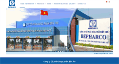 Desktop Screenshot of bepharco.com
